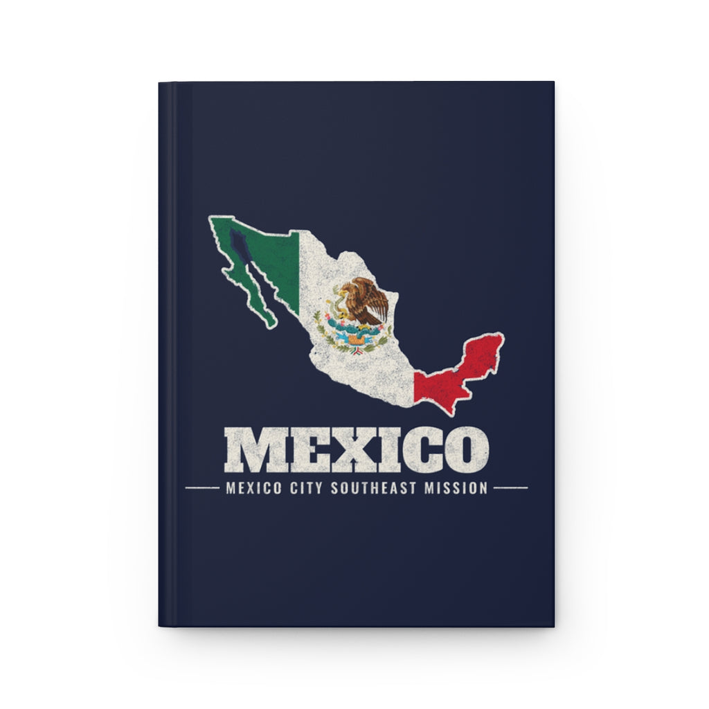 Mexico Mexico City Southeast Mission flag map journal by Weak Things