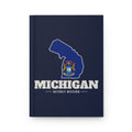 Michigan Detroit Mission flag map journal by Weak Things