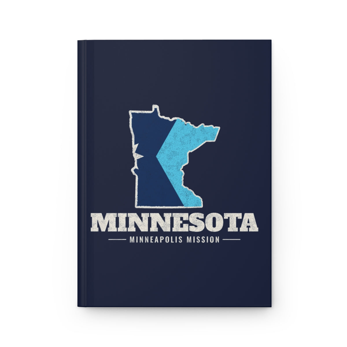 Minnesota Minneapolis Mission flag map journal by Weak Things