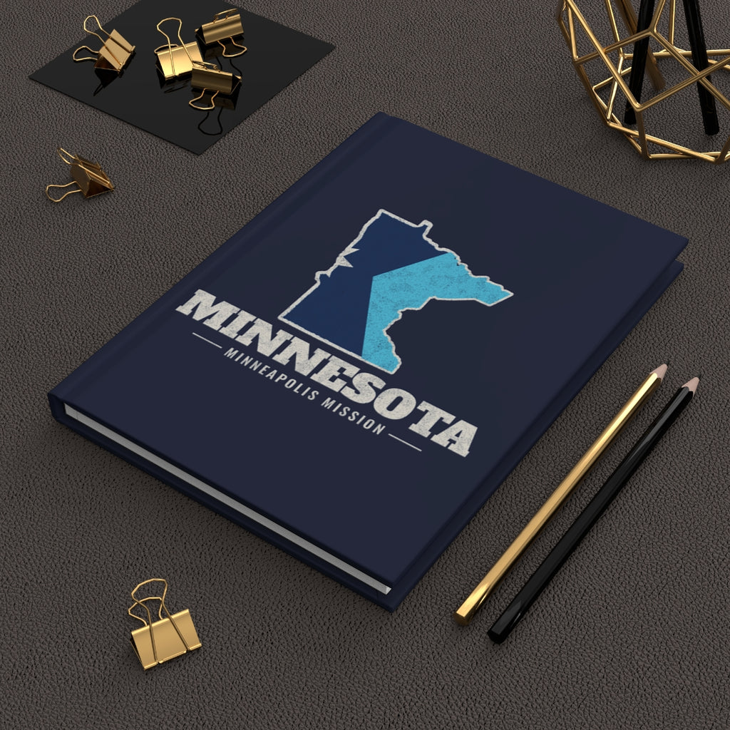 Minnesota Minneapolis Mission flag map journal by Weak Things view 2
