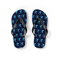 Minnesota Mission flag map flip flops by Weak Things view 2