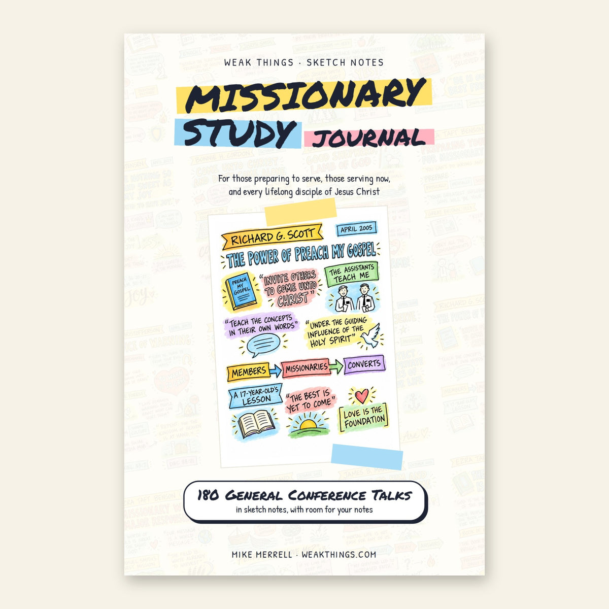 Missionary Study Journal front cover