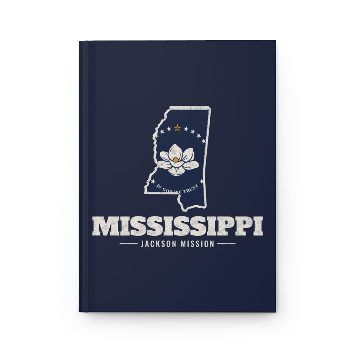 Mississippi Jackson Mission flag map journal by Weak Things