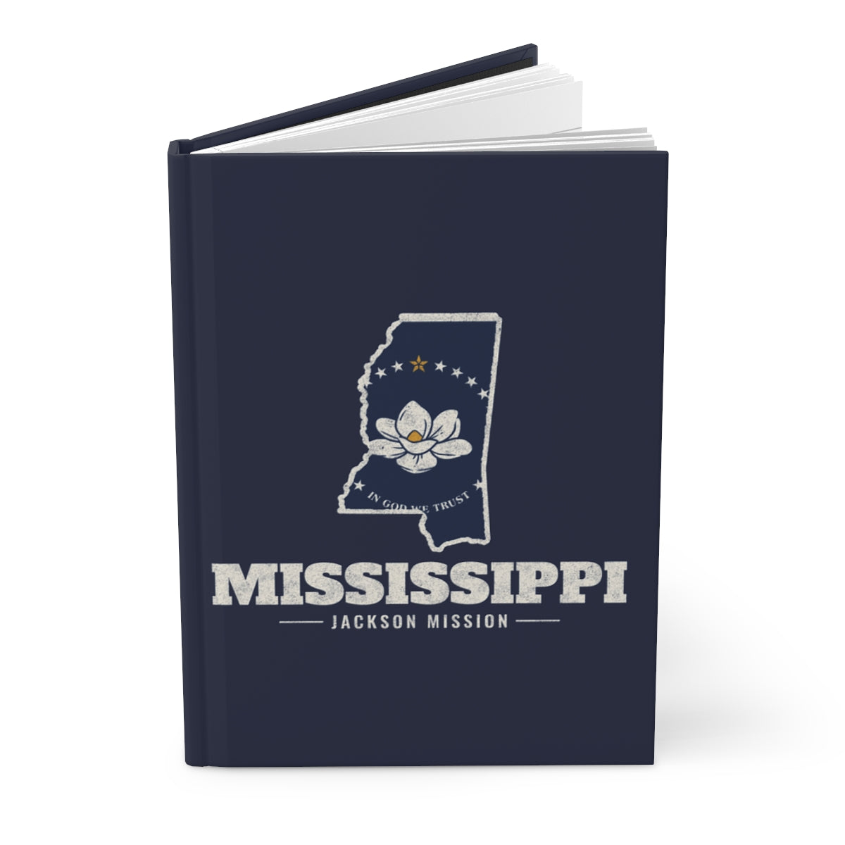 Mississippi Jackson Mission flag map journal by Weak Things view 3