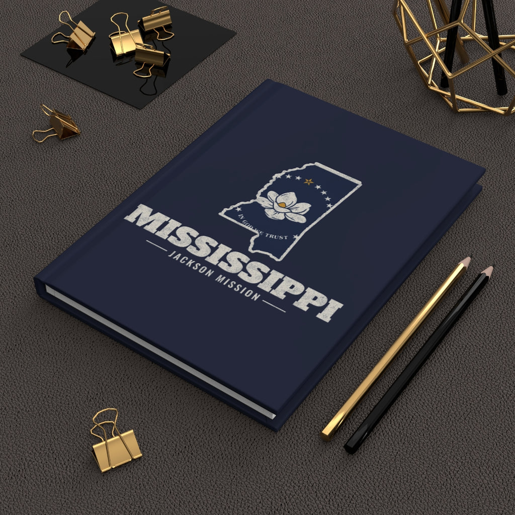 Mississippi Jackson Mission flag map journal by Weak Things view 2