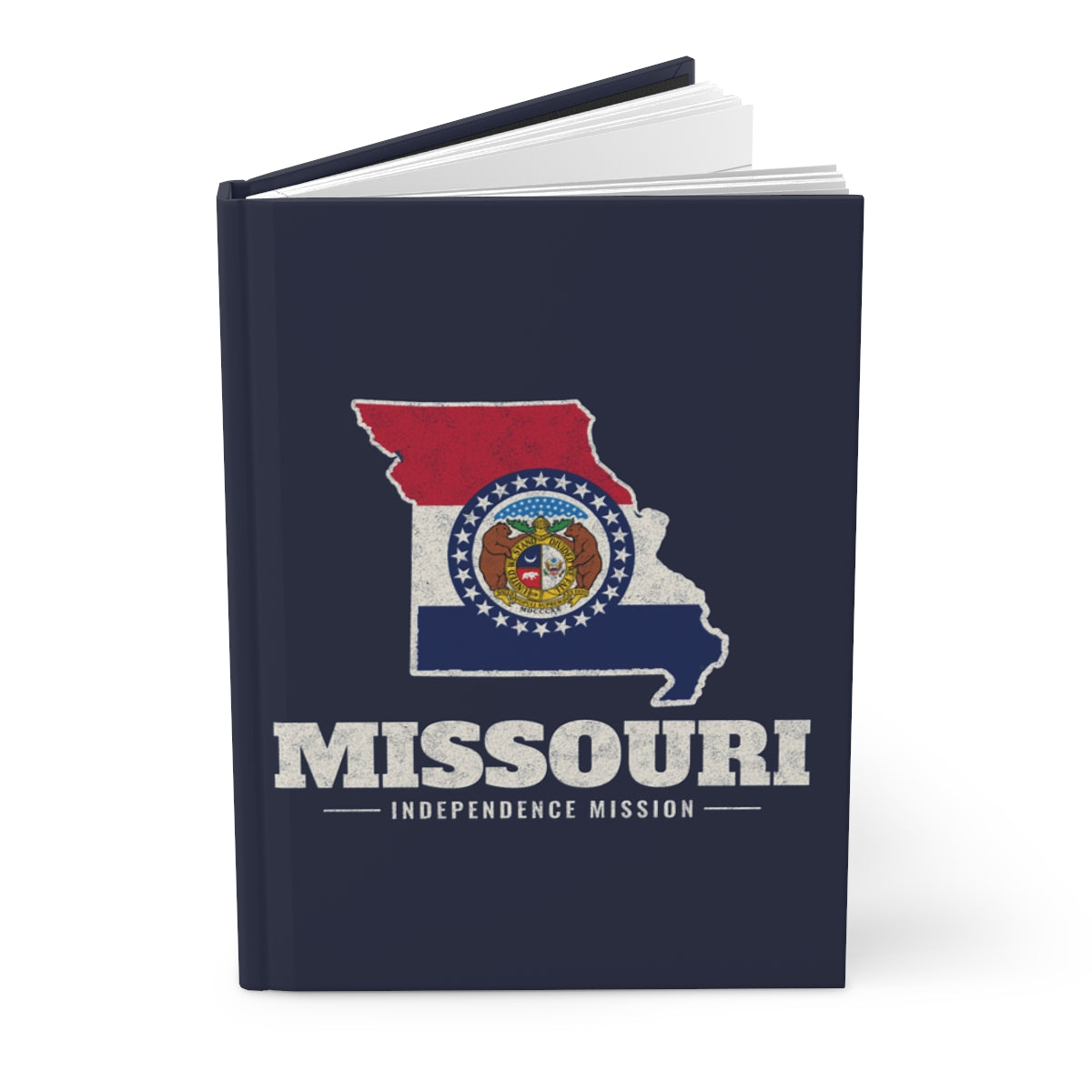 Missouri Independence Mission flag map journal by Weak Things view 3