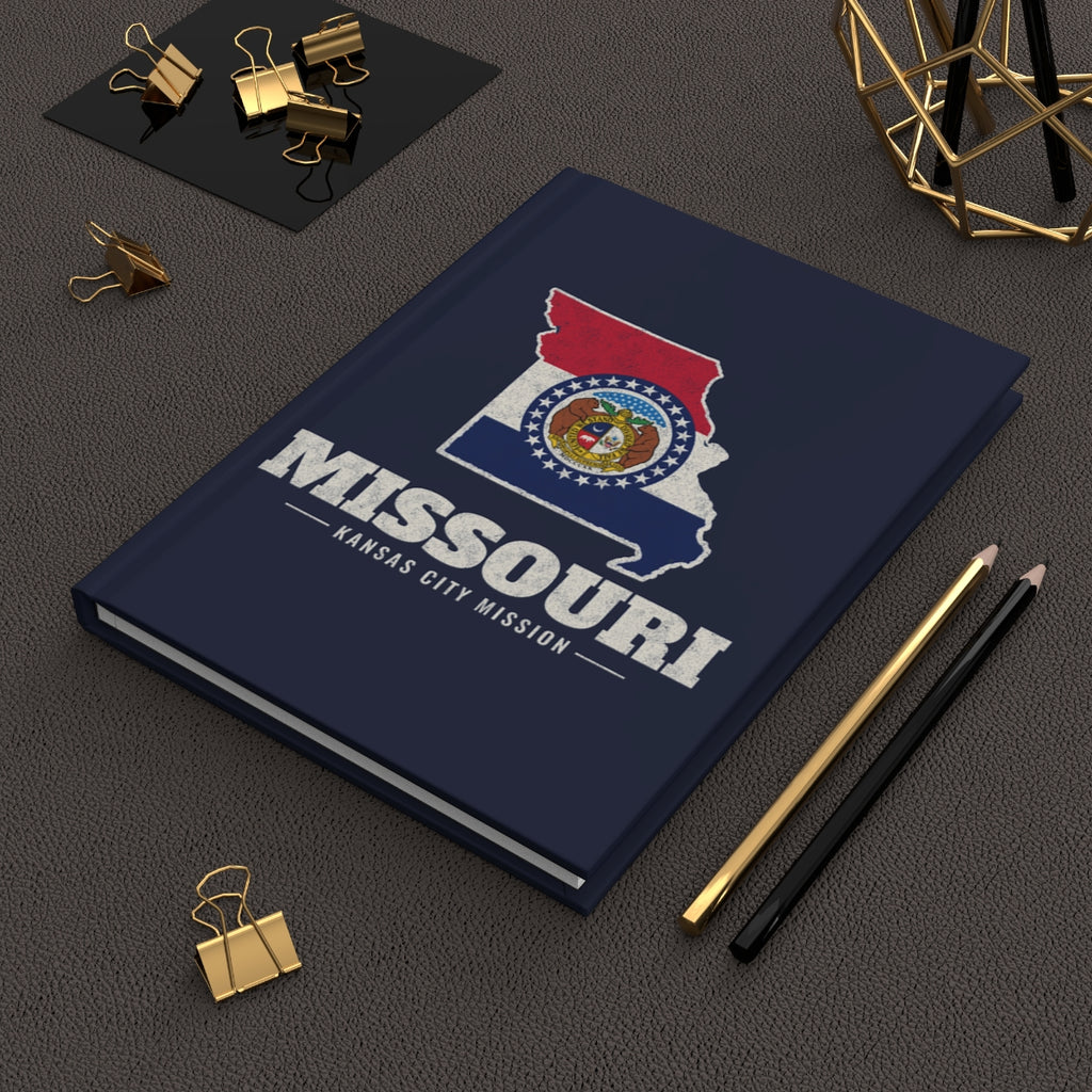 Missouri Kansas City Mission flag map journal by Weak Things view 2