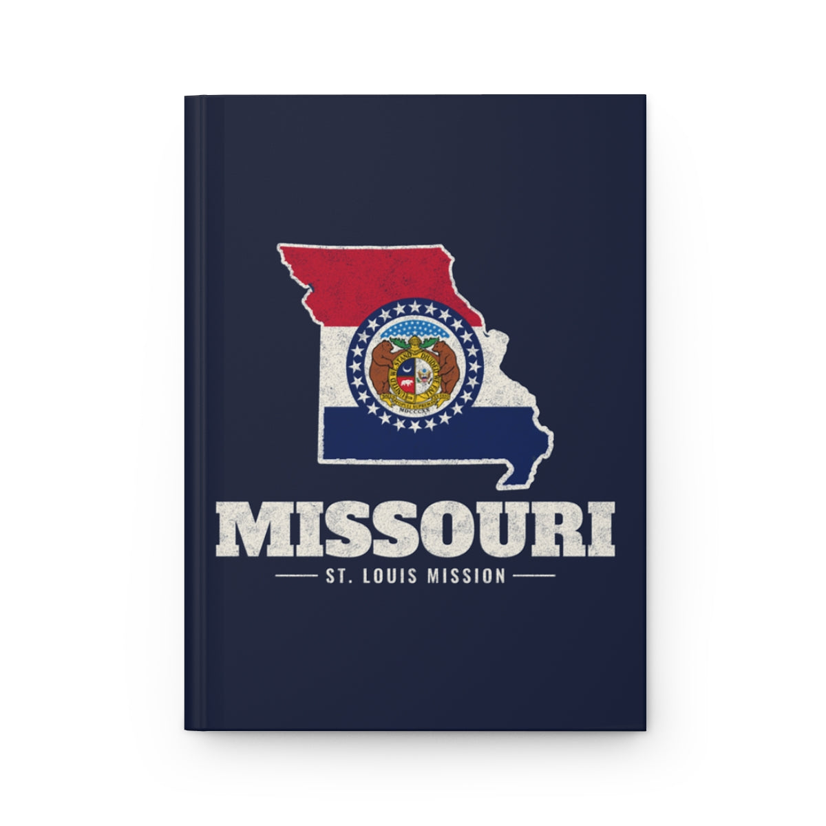Missouri St. Louis Mission flag map journal by Weak Things