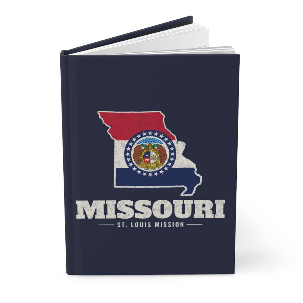 Missouri St. Louis Mission flag map journal by Weak Things view 3