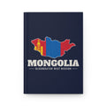 Mongolia Ulaanbaatar West Mission flag map journal by Weak Things