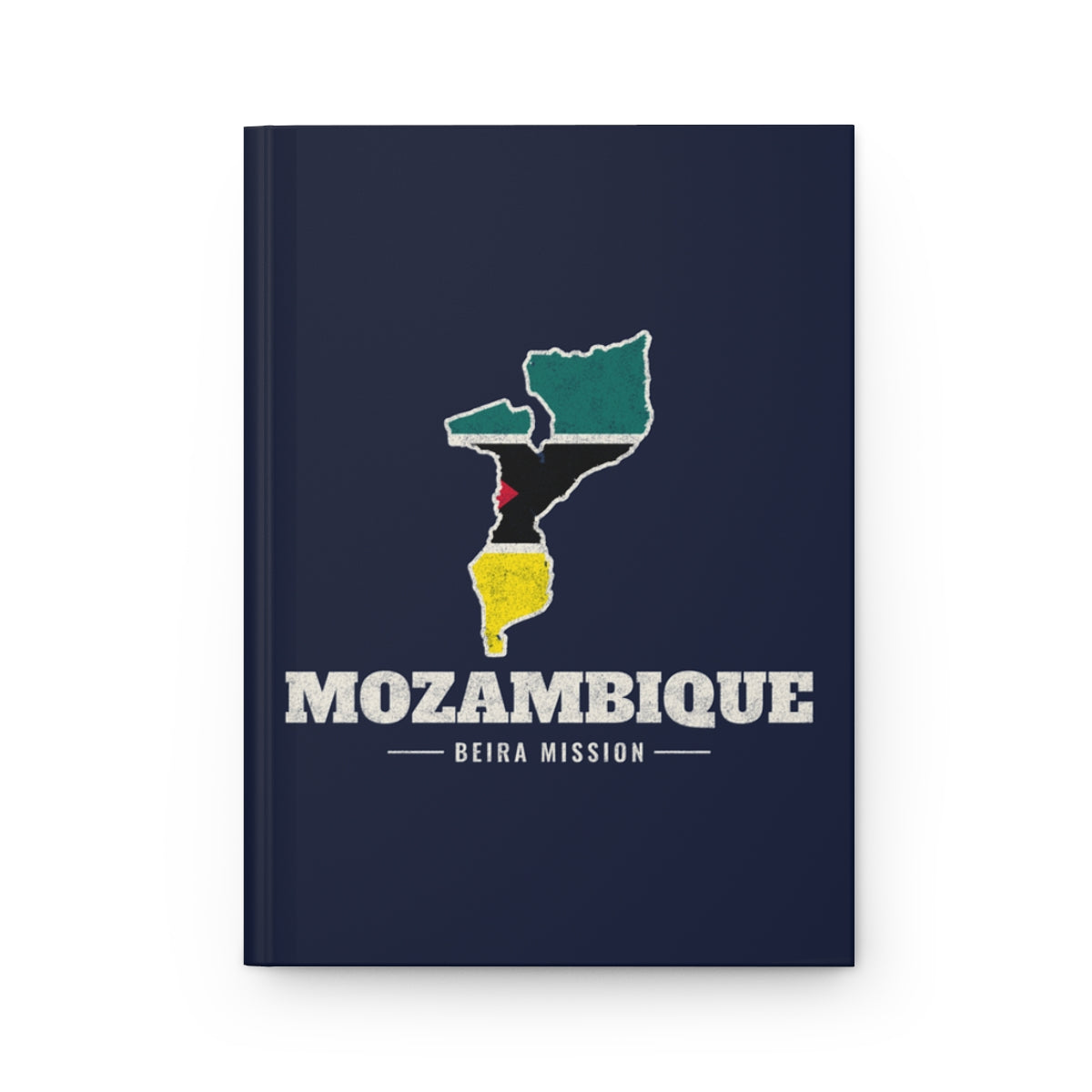 Mozambique Beira Mission flag map journal by Weak Things