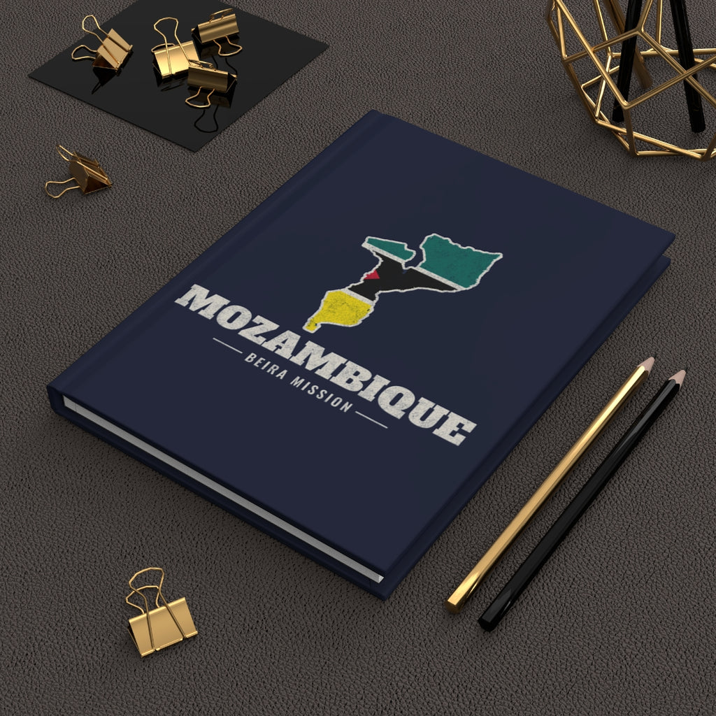 Mozambique Beira Mission flag map journal by Weak Things view 2