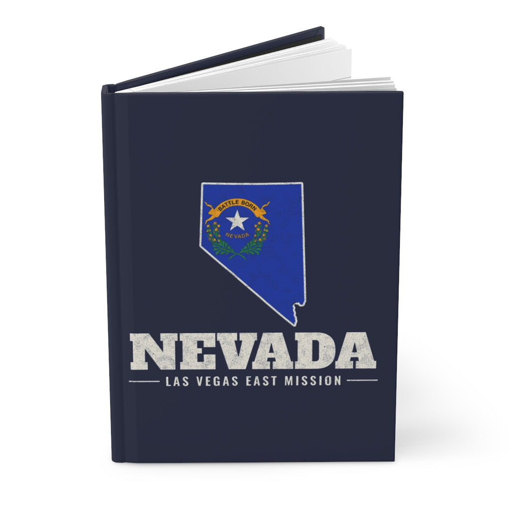 Nevada Las Vegas East Mission flag map journal by Weak Things view 3