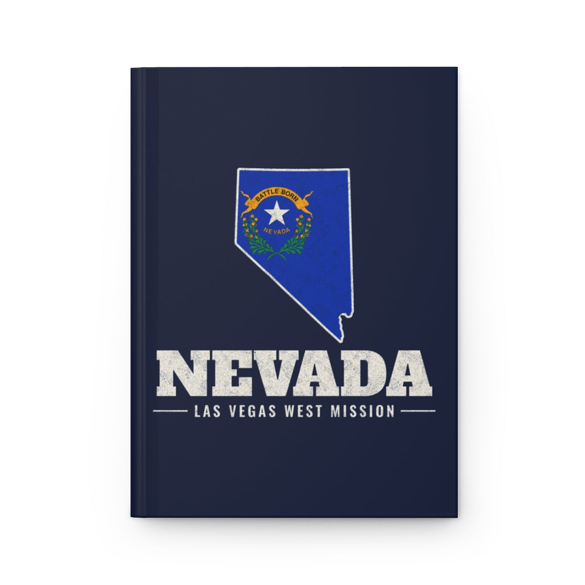 Nevada Las Vegas West Mission flag map journal by Weak Things