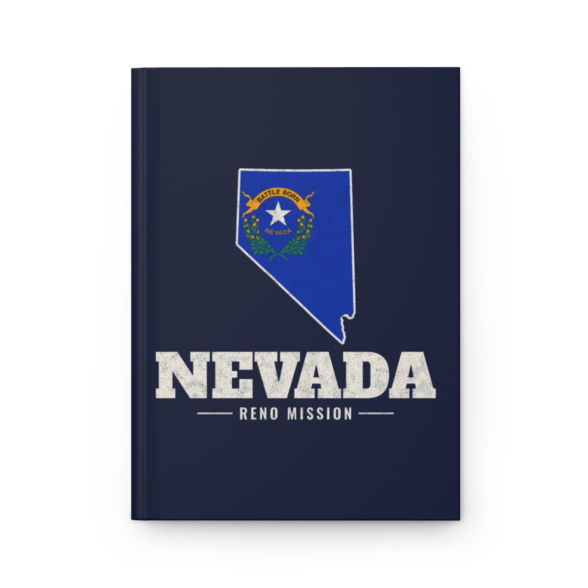 Nevada Reno Mission flag map journal by Weak Things