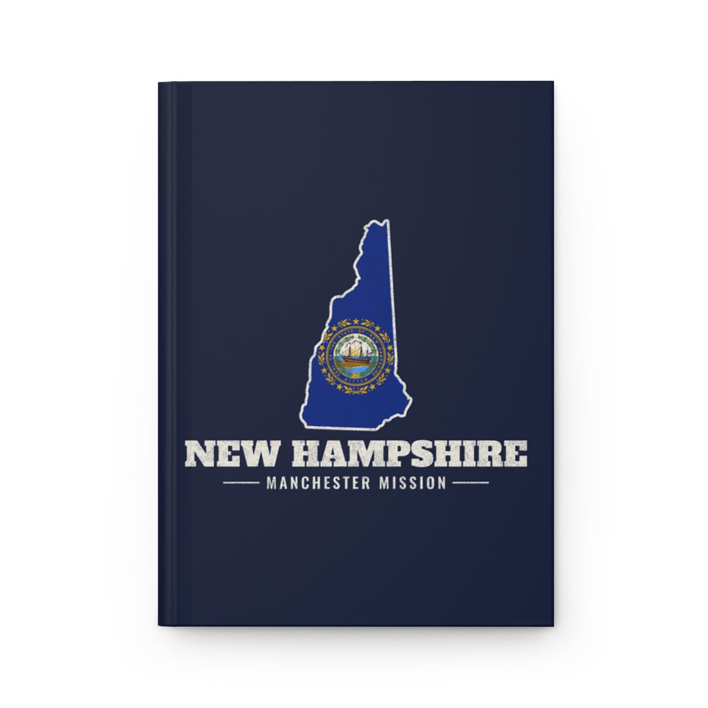 New Hampshire Manchester Mission flag map journal by Weak Things