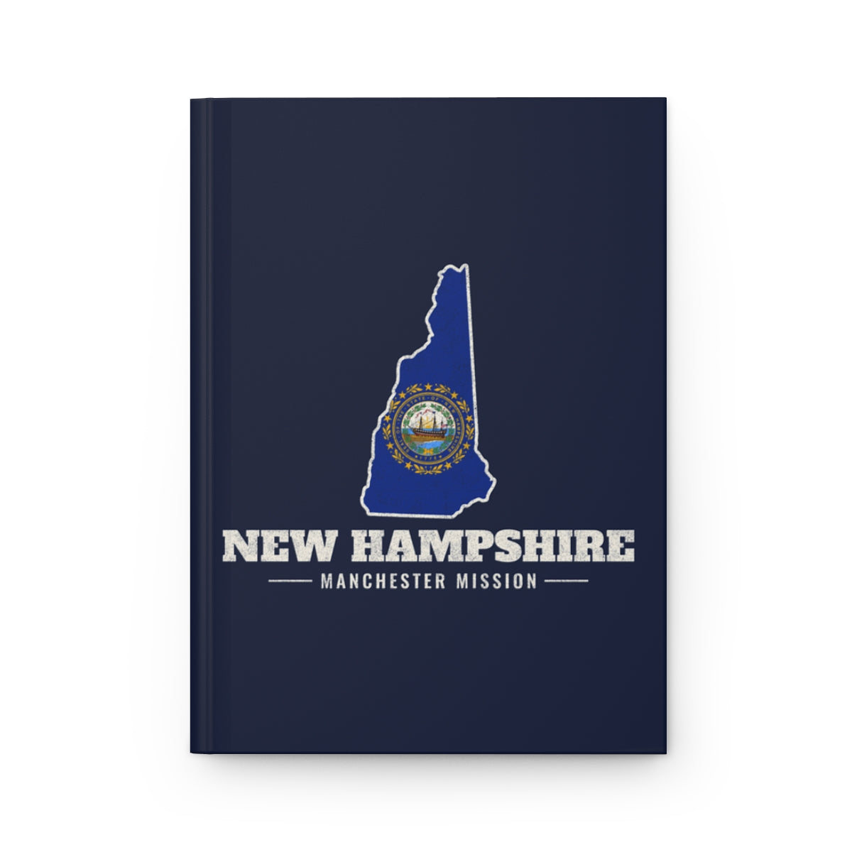 New Hampshire Manchester Mission flag map journal by Weak Things