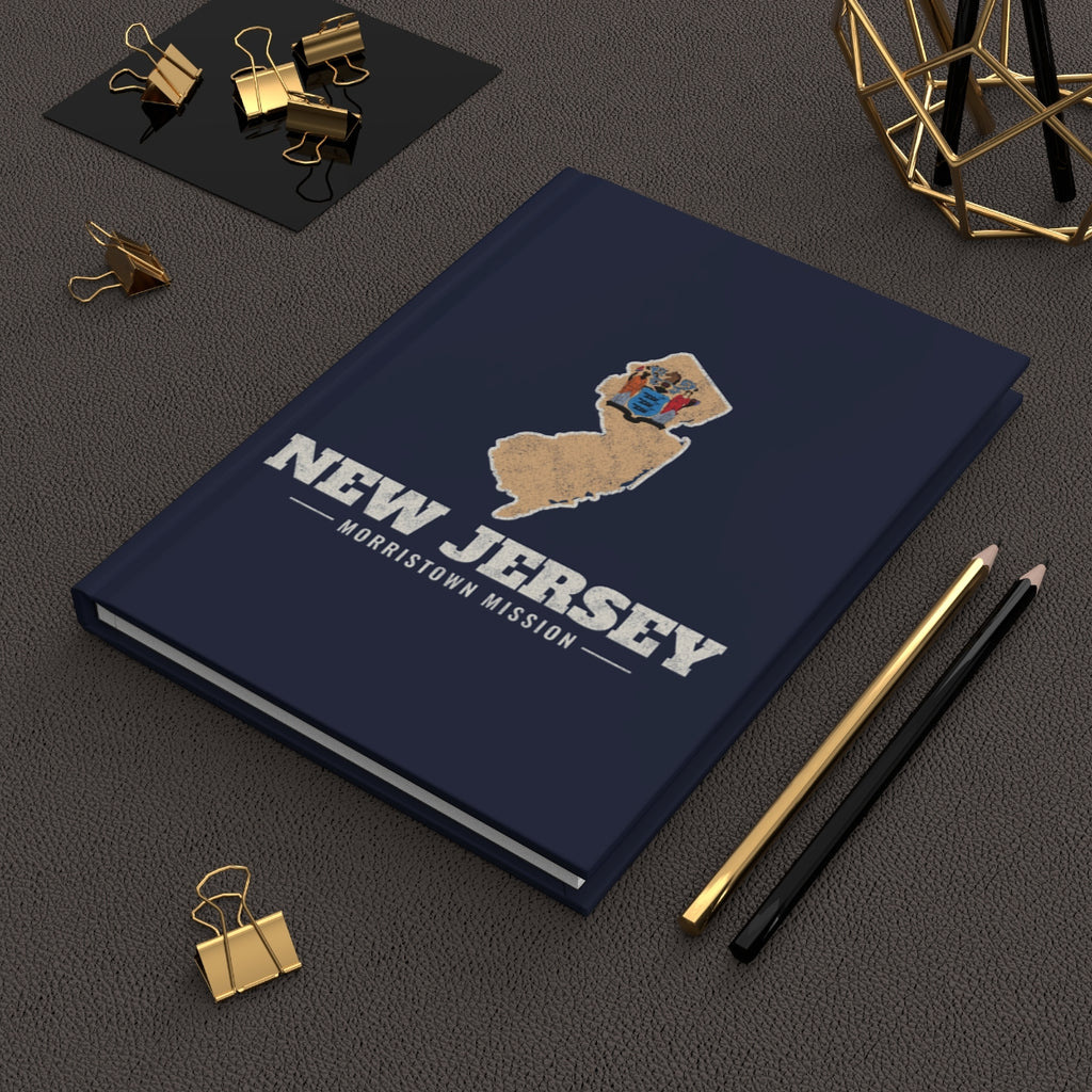 New Jersey Morristown Mission flag map journal by Weak Things view 2