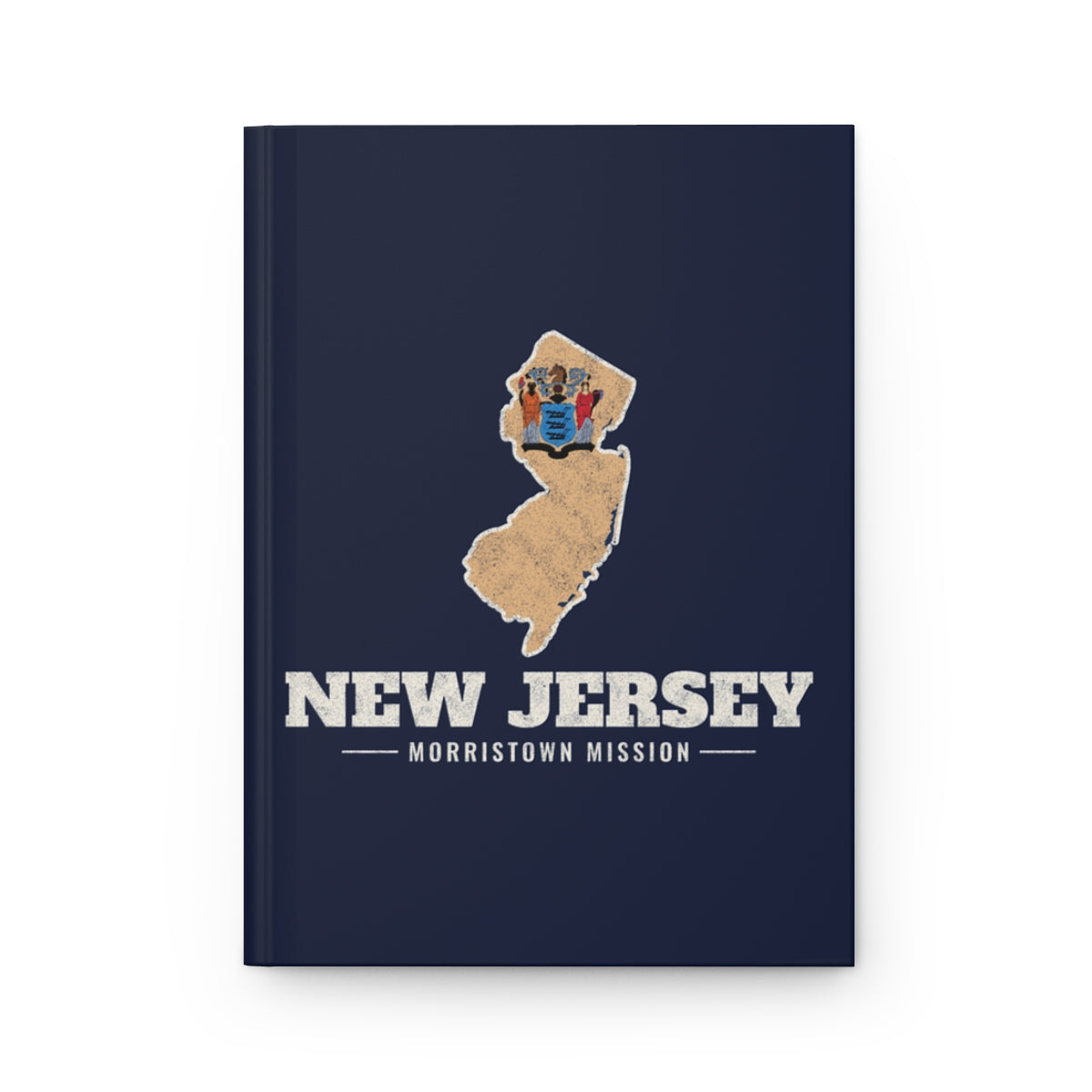 New Jersey Morristown Mission flag map journal by Weak Things