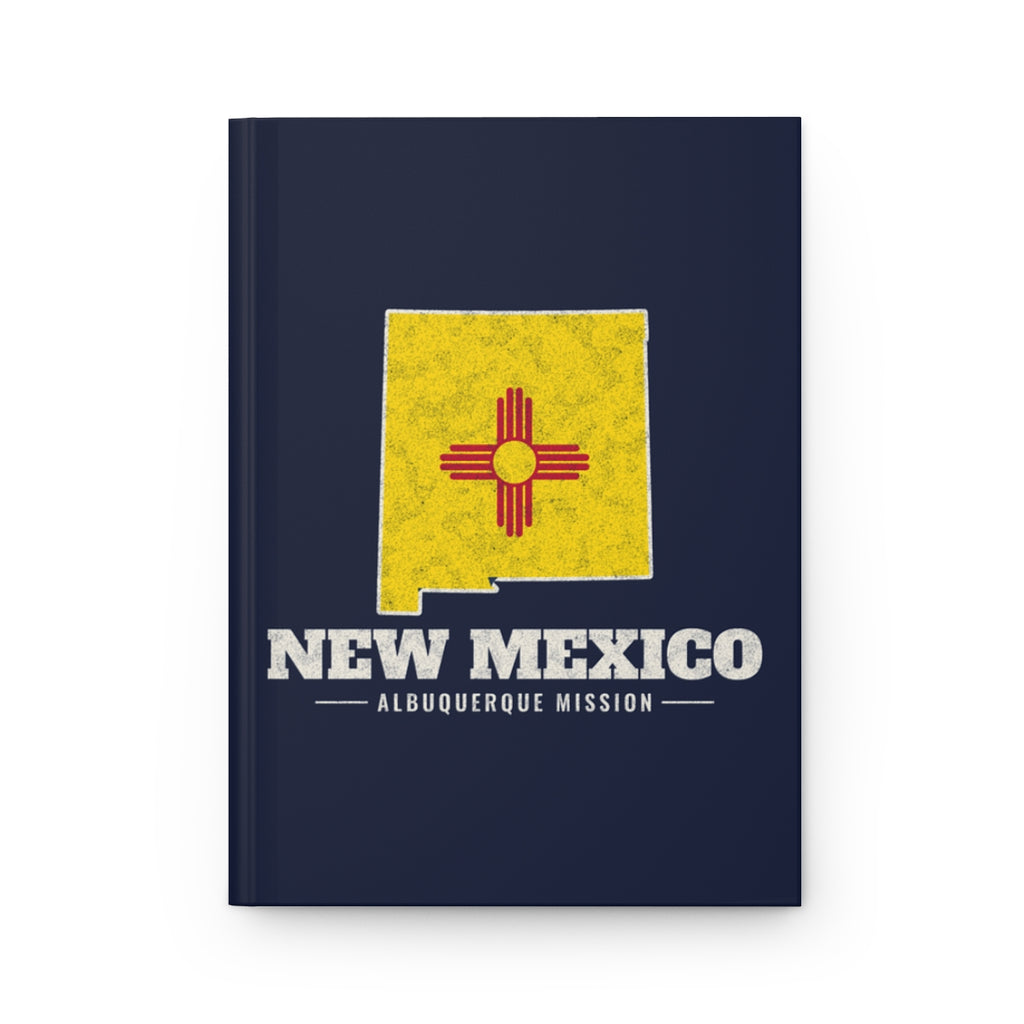 New Mexico Albuquerque Mission flag map journal by Weak Things