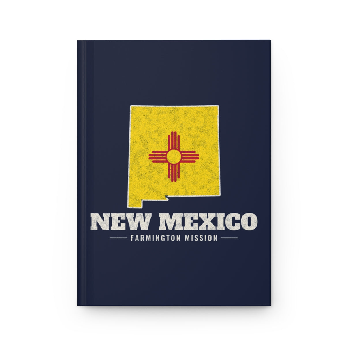 New Mexico Farmington Mission flag map journal by Weak Things