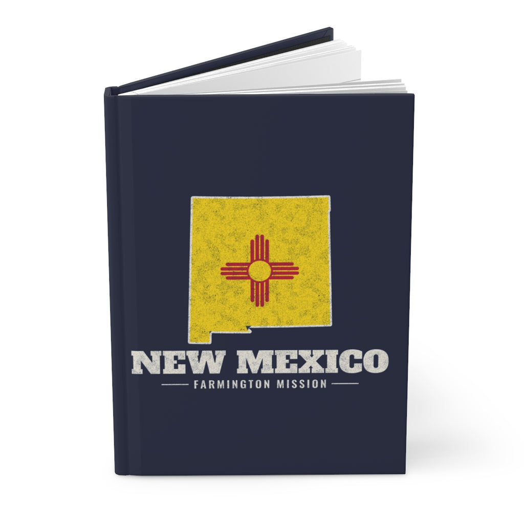 New Mexico Farmington Mission flag map journal by Weak Things view 3