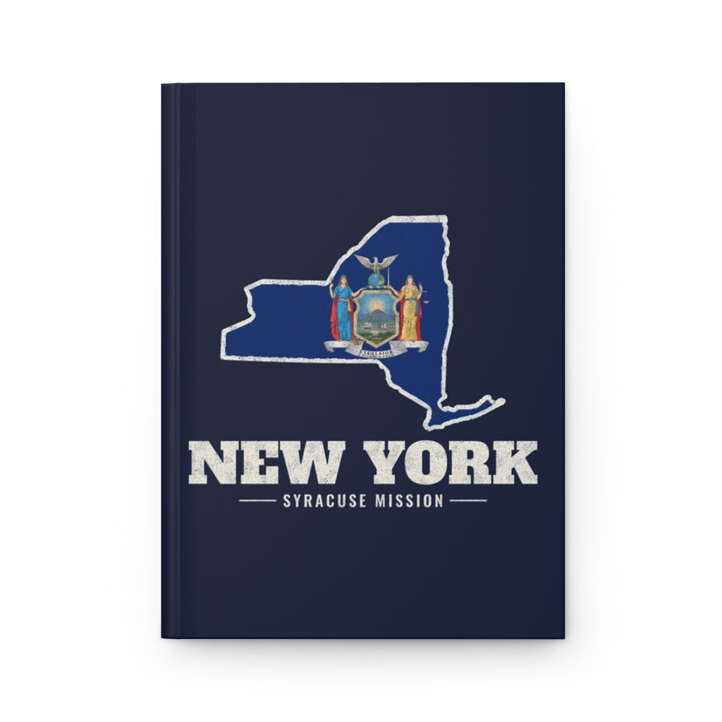 New York Syracuse Mission flag map journal by Weak Things