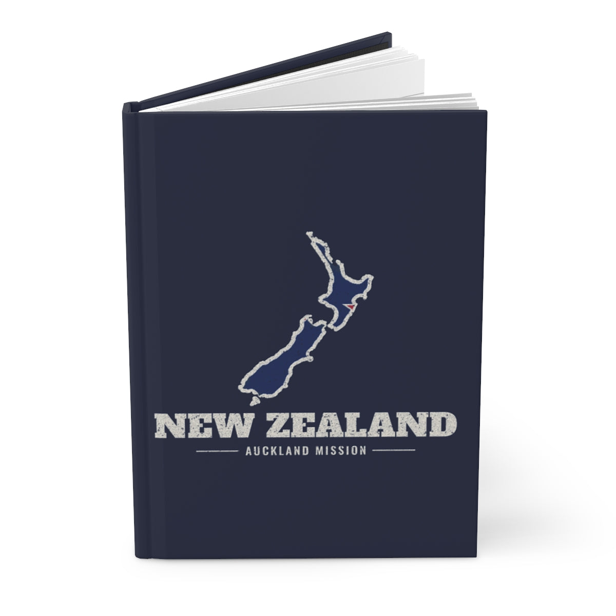 New Zealand Auckland Mission flag map journal by Weak Things view 3