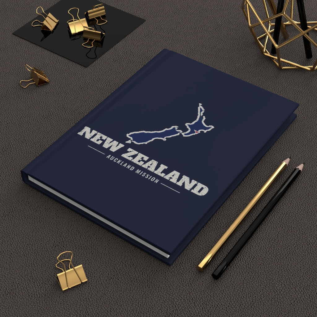 New Zealand Auckland Mission flag map journal by Weak Things view 2