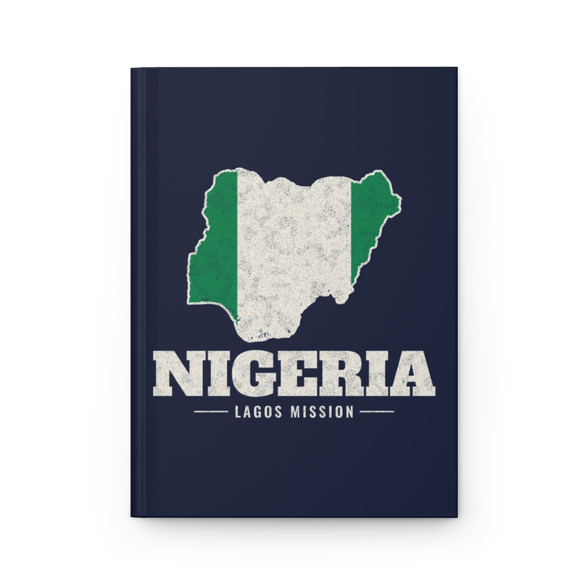 Nigeria Lagos Mission flag map journal by Weak Things