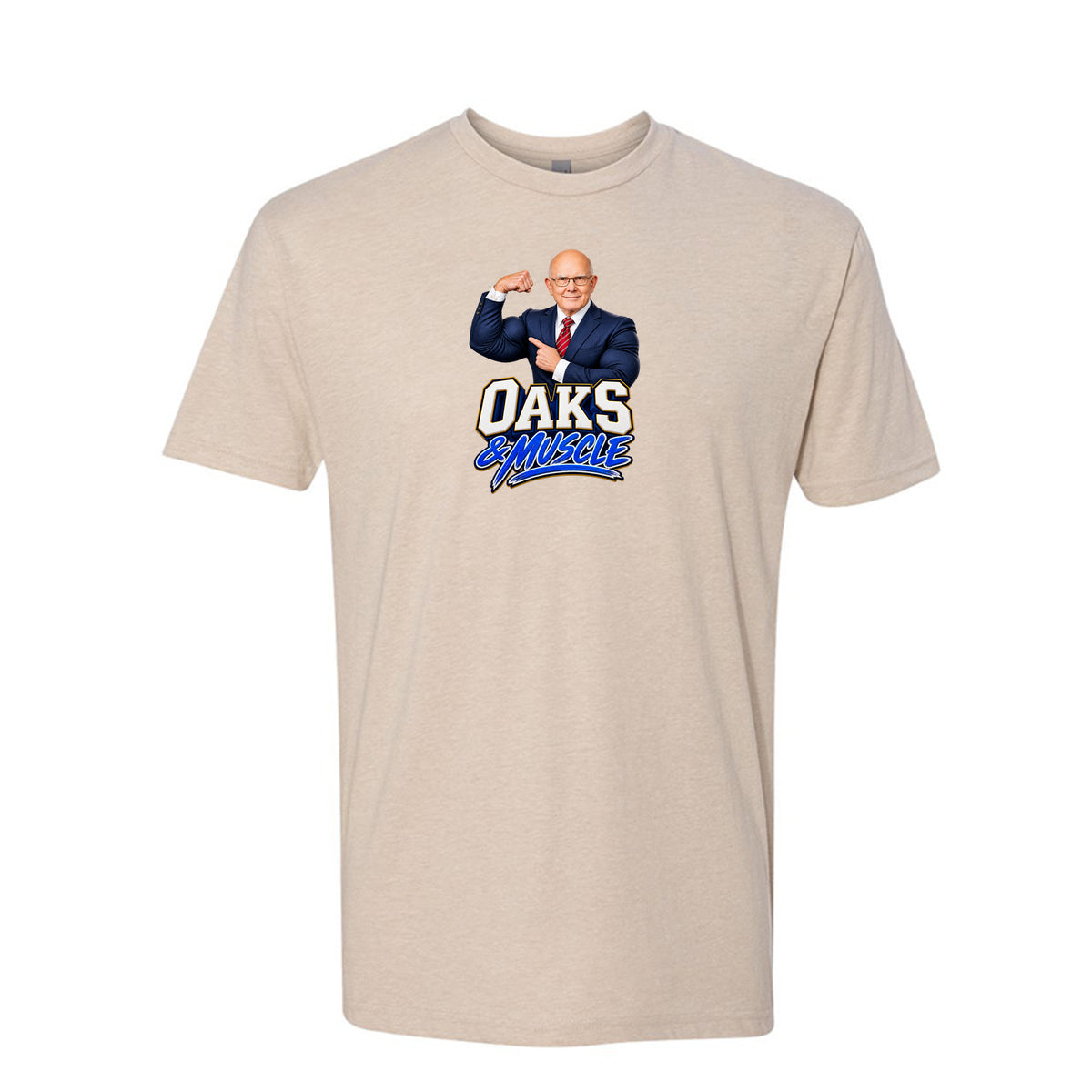 Elder Dallin H. Oaks Oaks Strong LDS t-shirt featuring apostle and faith strength message - product view 4