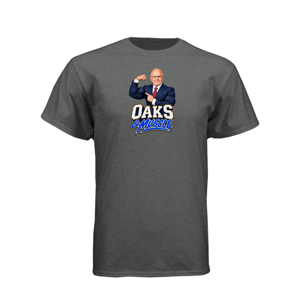 Elder Dallin H. Oaks Oaks Strong LDS t-shirt featuring apostle and faith strength message - product view 5