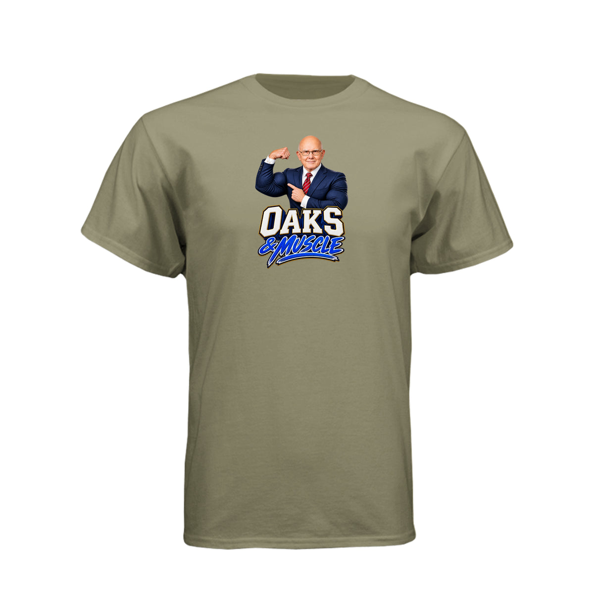 Elder Dallin H. Oaks Oaks Strong LDS t-shirt featuring apostle and faith strength message - product view 7