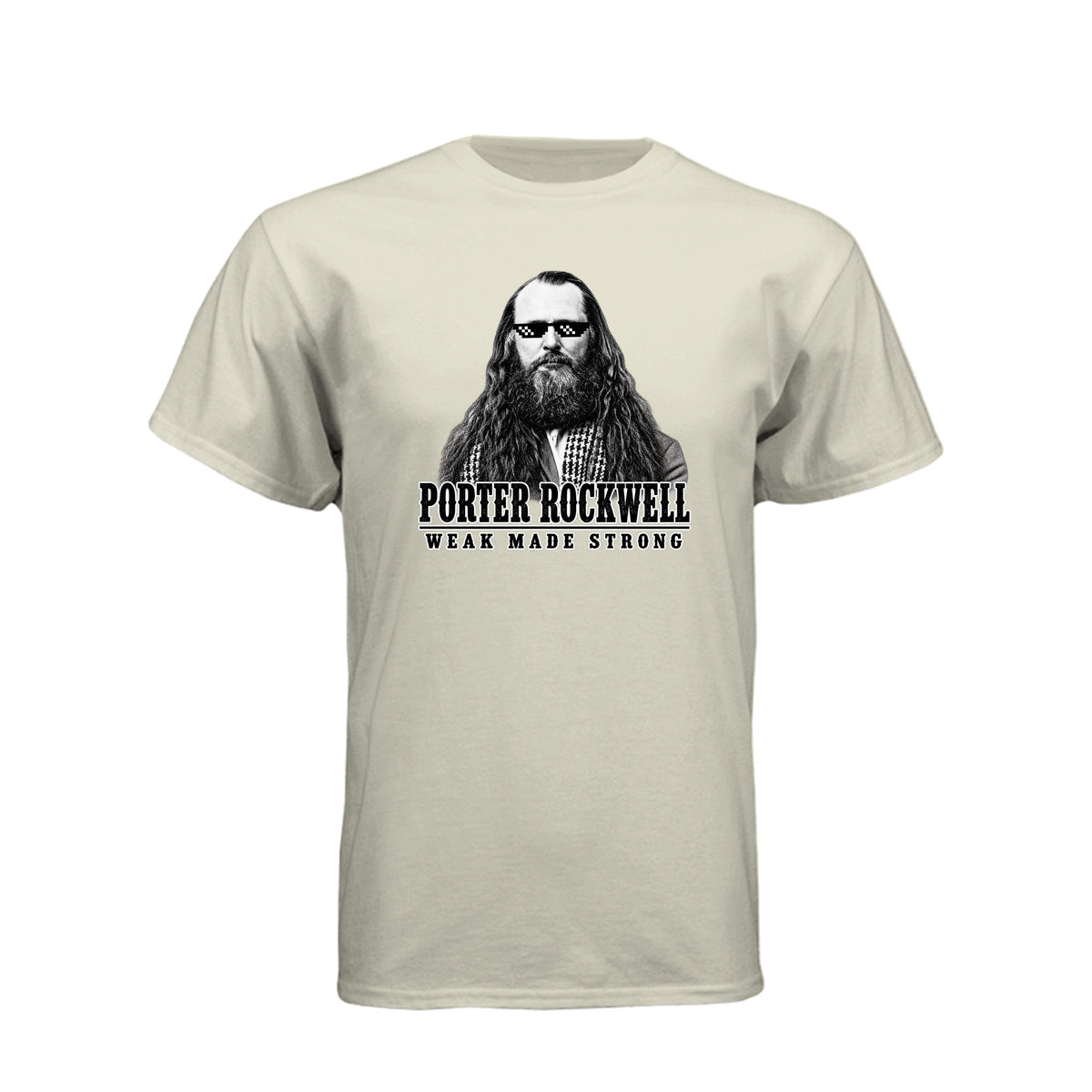 Porter Rockwell Weak Made Strong LDS t-shirt featuring Church history and Ether 12:27 message - product view 10