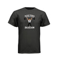 Deacon Weak Thing Becomes Strong LDS t-shirt featuring Ether 12:27 scripture and priesthood theme - product view 2