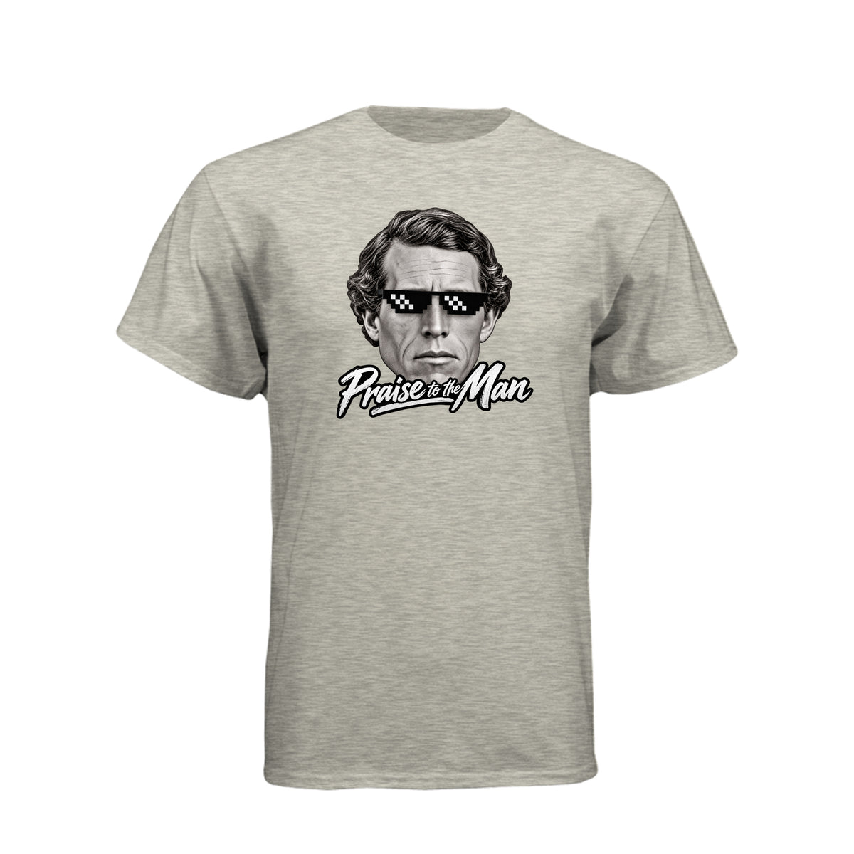 Joseph Smith Praise To The Man LDS t-shirt featuring beloved hymn about the Prophet Joseph Smith - product view 9