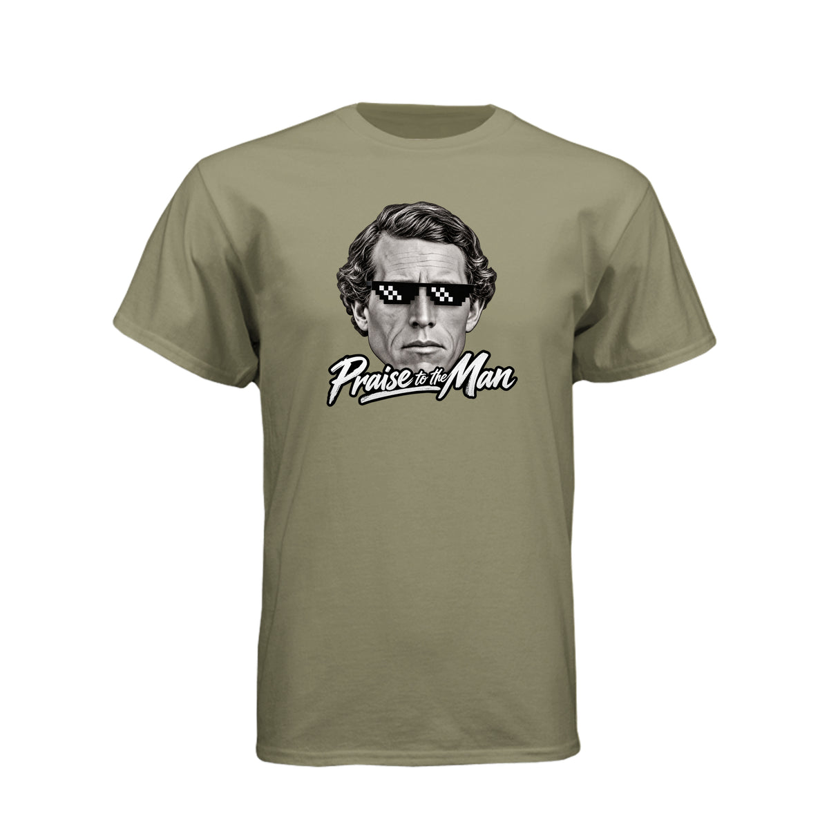 Joseph Smith Praise To The Man LDS t-shirt featuring beloved hymn about the Prophet Joseph Smith - product view 10