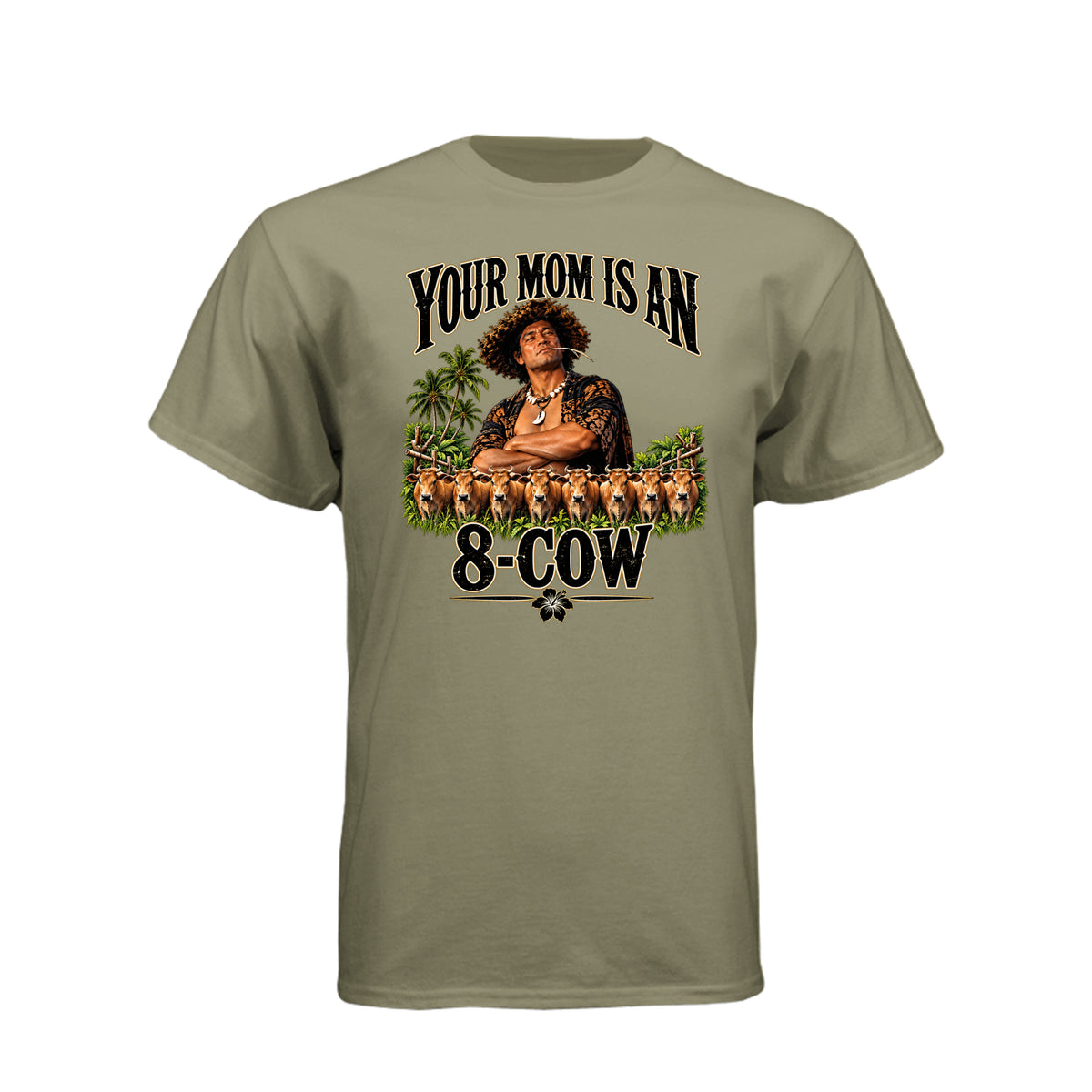 Johnny Lingo 8-Cow LDS t-shirt featuring beloved LDS film and culture humor about worth and value - product view 8