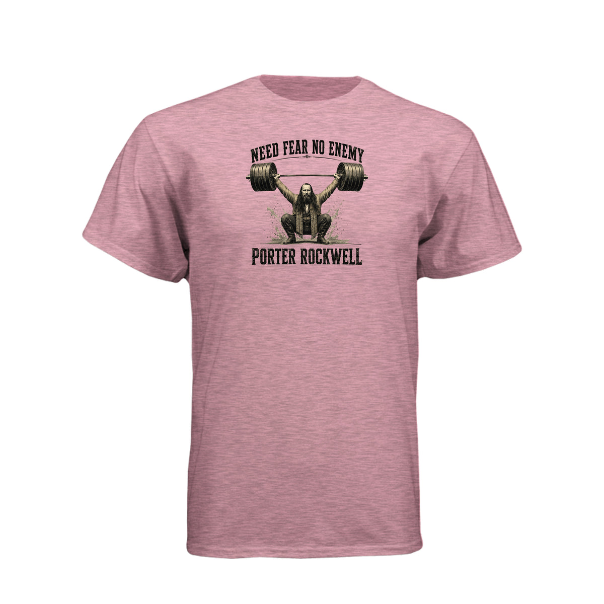 Porter Rockwell Need Fear No Enemy LDS t-shirt featuring Church history figure and courage message - product view 11