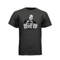 Elder Jeffrey R. Holland Don't You Dare Give Up LDS t-shirt featuring apostle and powerful encouragement message - product view 2