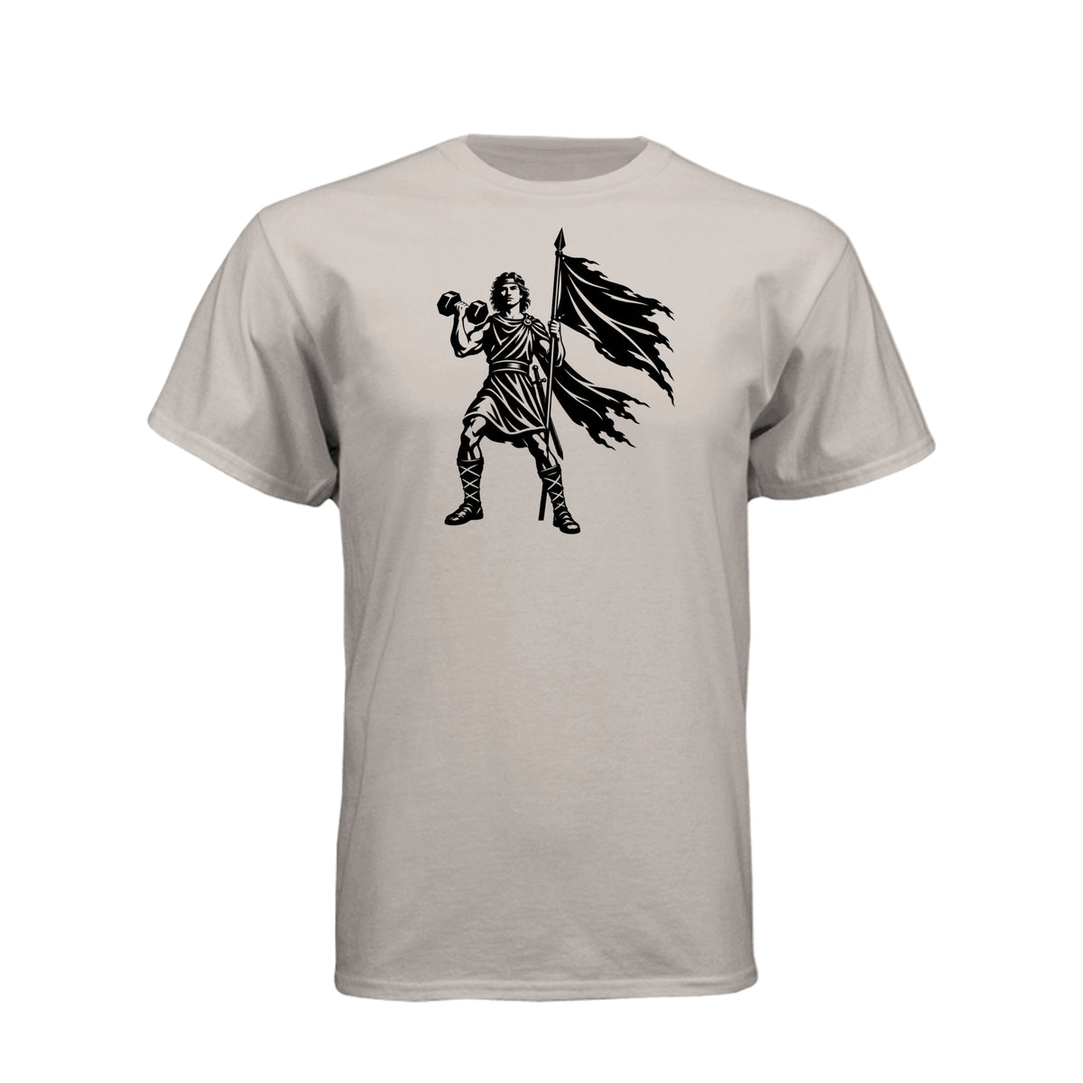 Captain Moroni Title of Liberty Book of Mormon t-shirt with bold patriotic faith design - product view 14