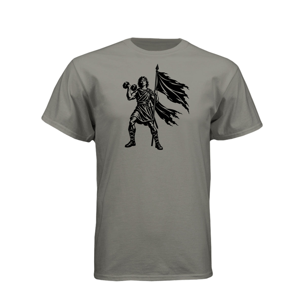 Captain Moroni Title of Liberty Book of Mormon t-shirt with bold patriotic faith design - product view 15