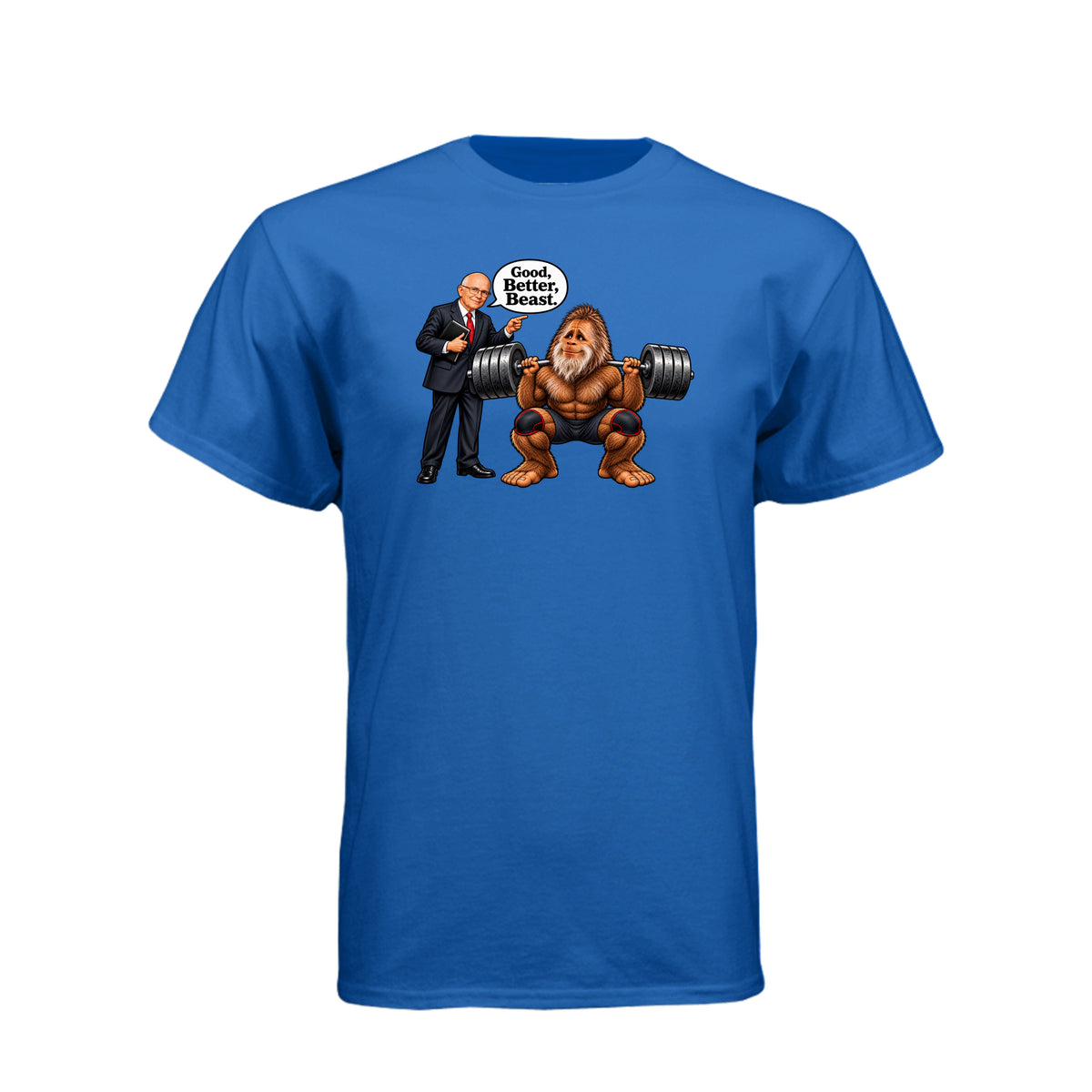 Elder Dallin H. Oaks Good Better Beast LDS t-shirt inspired by General Conference talk about spiritual growth - product view 11