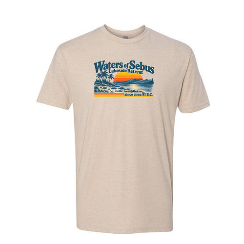 Ammon Waters of Sebus Book of Mormon t-shirt design featuring the story of Ammon protecting the king's sheep