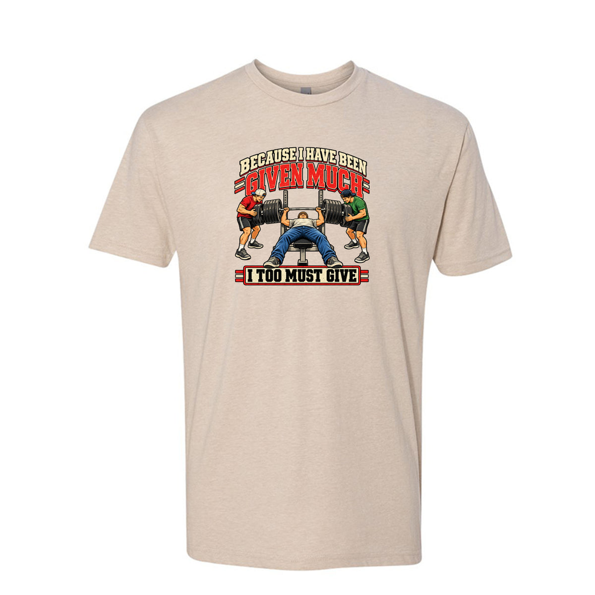 Because I Have Been Given Much LDS t-shirt featuring the beloved hymn about gratitude and service