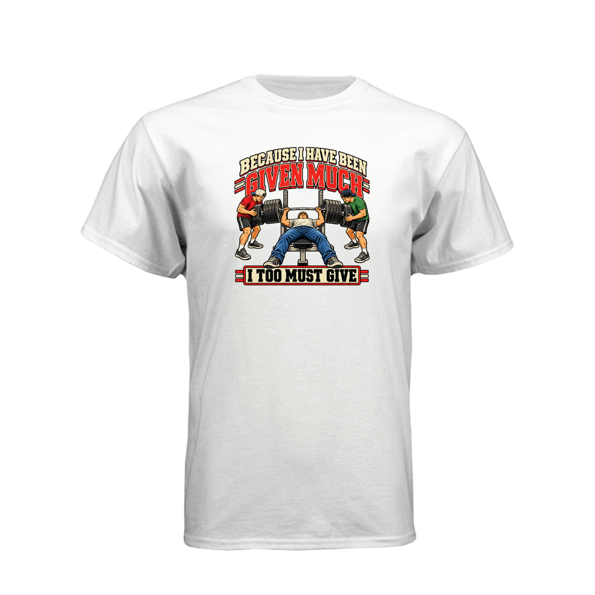 Because I Have Been Given Much LDS t-shirt featuring the beloved hymn about gratitude and service - product view 14
