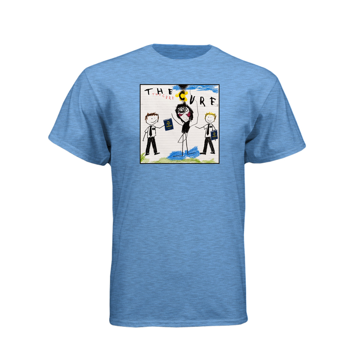 The Cure Book of Mormon LDS t-shirt featuring Book of Mormon as the cure and healing message