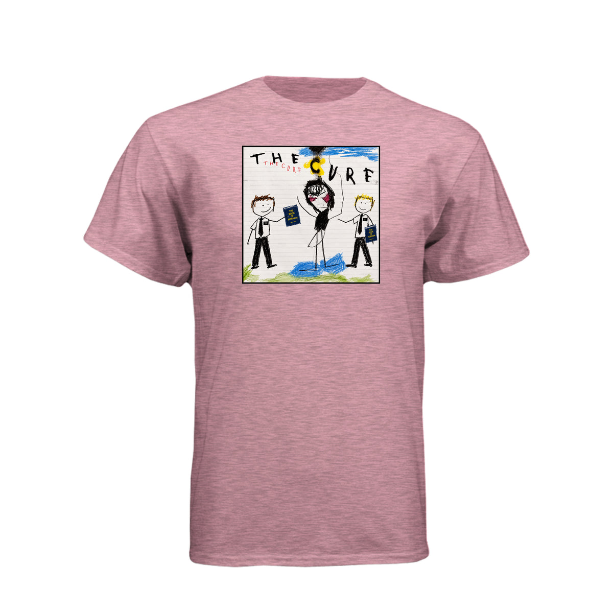 The Cure Book of Mormon LDS t-shirt featuring Book of Mormon as the cure and healing message - product view 4