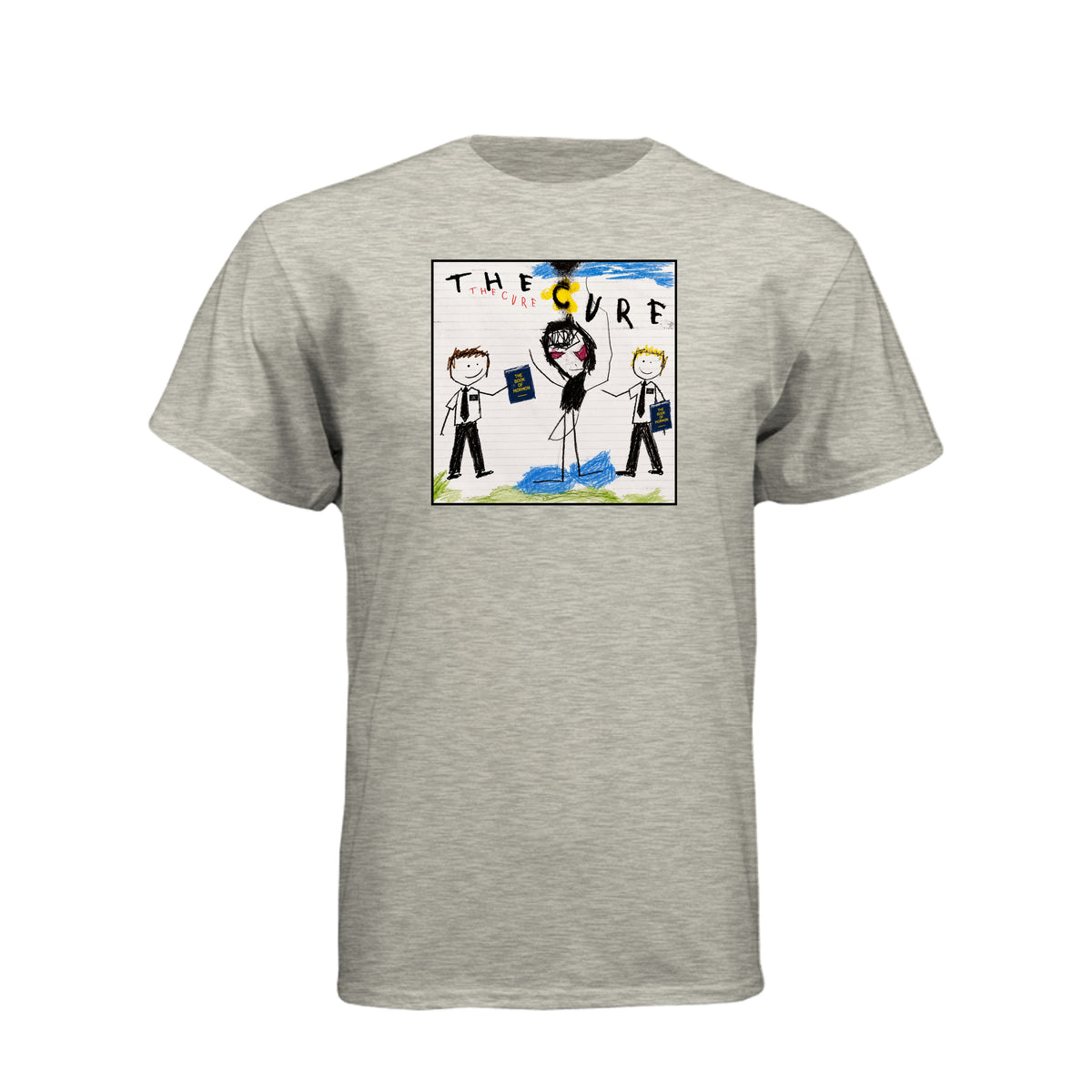 The Cure Book of Mormon LDS t-shirt featuring Book of Mormon as the cure and healing message - product view 5