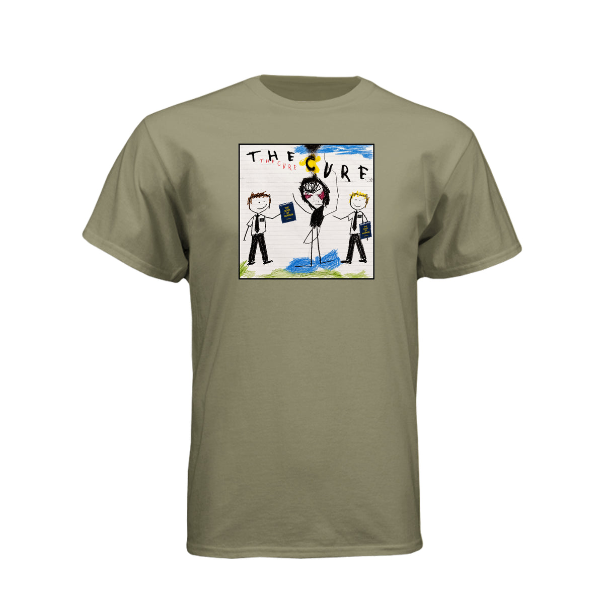 The Cure Book of Mormon LDS t-shirt featuring Book of Mormon as the cure and healing message - product view 6